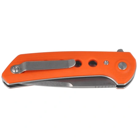 Reate PL-XF Knife Orange G10, Stonewashed Nitro-V (PL-XF ORG10.STW)