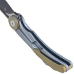 Nóż składany Bestech Seraph Blue Titanium, Black Stonewashed / Satin M390 by Kombou (BT2403D)