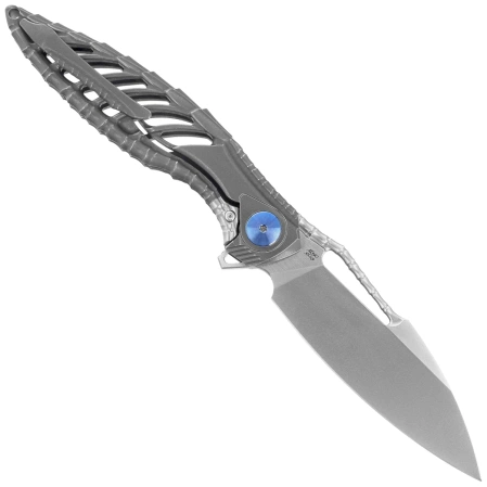 Nóż składany RikeKnife Thor6 Dark Gray Titanium, Satin M390 (RK Thor6-M-DG)