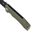 Bestech Mako Green G10, Black Stonewashed K110 Knife (BG27D)
