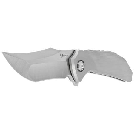 Nóż składany Reate Tiger Stripe Patterns Titanium, Belt Satin M390 by Alvin Lee (TG TSP.SAT)
