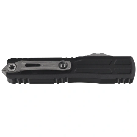 Microtech Ultratech Gen III EX-ZBP Bayonet Signature OTF Knife Black Aluminum, Apocalyptic M390MK by Tony Marfione (1120EX-10APS)