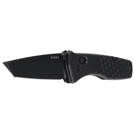 Kizer Aegis T Knife Black G10, Black PVD AEB-L by Azo (V3774CTA1)