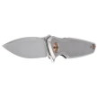 Nóż składany Spartan Blades Pandia Gray Titanium, Bronze HW, Stonewashed MagnaCut by Curtis Iovito (SF16SWBZ)