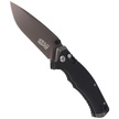 Herbertz Selektion Black G10 Knife, Stonewashed 440C (53018)