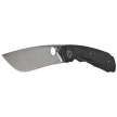 Spyderco Knife Subvert Sprint Run Carbon Fiber / Titanium, Satin Plain CPM 20CV by Nati Amor (C239CFP)