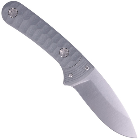 Maserin Sax 975/LG10G Knife Gray G10, Satin 440C