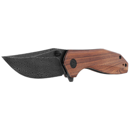 Nóż składany Civivi ODD 22 Cuibourtia Wood, Black Damascus by Tuffknives (C21032-DS1)
