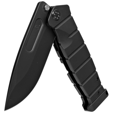 Nóż składany Medford USMC FF Black DLC Titanium, Black HW/Clip, Black DLC S45VN by Greg Medford (MK2044TQ-30PV-TFCF-PP)