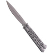 Nóż motylek Martinez Albainox Balisong Steel, Satin Finish (02109)