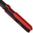 Bestech Tardis Black/Red G10, Black DLC/Satin D2 by Ostap Hel Knife (BG54E)