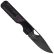 Nóż składany Kizer Militaw Black Titanium / Purple Haze Fat Carbon, Black DLC S45VN by Jonathan Styles (Ki3634A2)