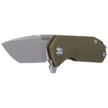 Nóż składany Kubey Knife Campe, OD Green G10, Sandblast D2 (KU203B)