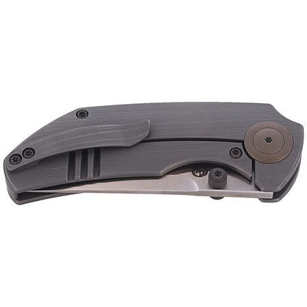 Nóż składany WE Knife Thug Gray Titanium, Satin CPM 20CV by Matt Christensen (2103A)