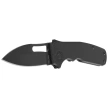 Demko Shark Cub Stealth Slicer Shark Knife Black Aluminum, Black DLC CPM20CV by Andrew Demko (SC-STE-20CVDLC-BK-SS)