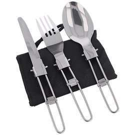 Barbaric Folding Camping Cutlery Set (11022)