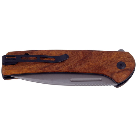 Nóż składany Civivi Conspirator Cuibourtia Wood, Gray Stonewashed (C21006-3)