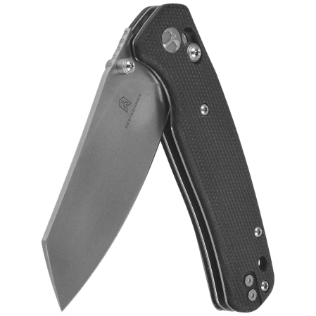Nóż składany Bestechman Cicada's Wing Grey Micarta, Satin 10Cr15MoV (BMK06-M-3)