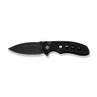 Civivi Triptych Knife Black G10, Black Stonewashed 14C28N (C23085B-1)