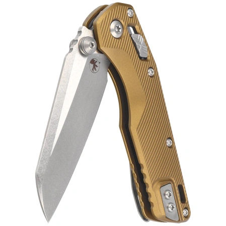 Microtech MSI Ram-Lok Mini S/E Knife Tan Fluted Aluminium, Stonewashed M390MK by Tony Marfione (210M-10FLTA)