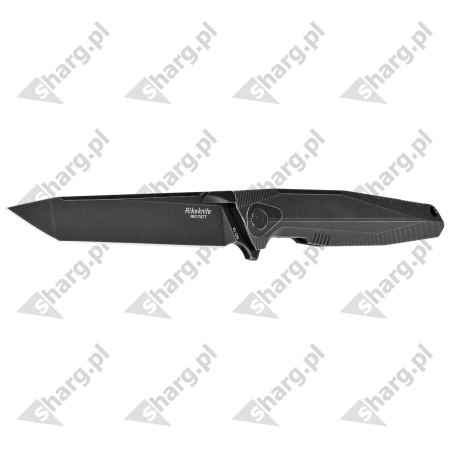 Nóż składany Rike Knife RK1707T-BS Black Stonewashed Titanium, Black Stonewashed M390