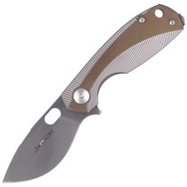 Viper Lille Bronze Titanium, Satin M390 by Jesper Voxnæs Knife (V5962TIBR)