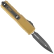 Nóż automatyczny OTF Microtech UTX-85 D/E Gen IV Tan Aluminium, Black M390MK by Tony Marfione (12324-1TA)