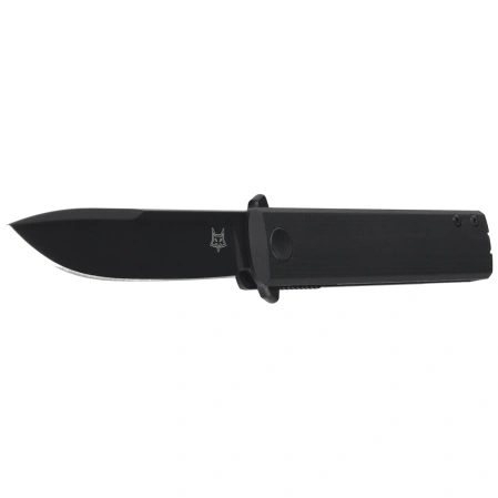Fox Chnops Tactical Black G10, Black Idroglider Hybrid Cryo by Raven Knives Design (FX-545 G10B)