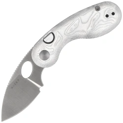Kizer Microbe Knife Aluminum Foil G10, Satin 14C28N by Maksim Epifantsev (V2742A11)