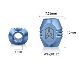 Koralik Bestechman, Blue Titanium by Ostap Hel (BM18E)