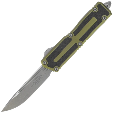Nóż automatyczny OTF Microtech Scarab II Gen III S/E OD Green Aluminium, Apocalyptic M390MK by Tony Marfione (1278-10APOD)