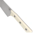 Microtech Chef 8'' Kitchen Knife Ivory G10, Stonewashed M390MK (3000-10IV)