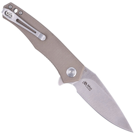 Nóż składany Kubey Cadmus Tan G10, Satin D2 by Max (KU055C)