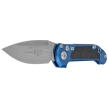 Nóż automatyczny Microtech LUDT Gen III S/E Blue Aluminium, Stonewashed M390MK by Tony Marfione (1135-10BL)