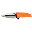 Nóż składany Bestech Fin Orange G10, Satin/Black 14C28N (BG34B-2)