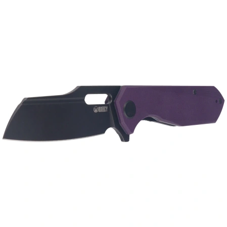Nóż składany Kubey Atlas Purple G10, Blackwashed 14C28N by Jelly Jerry (KU328M)