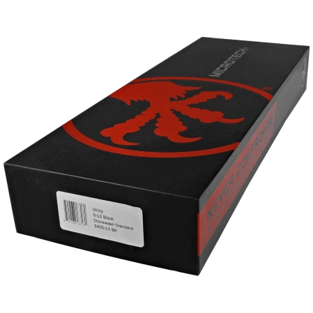 Nóż kuchenny Microtech Utility Black G10, Stonewashed M390MK (3400-10BK)