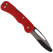 Nóż ratowniczy MAC 697 Rescue Red FRN, Mirror W 1.4034