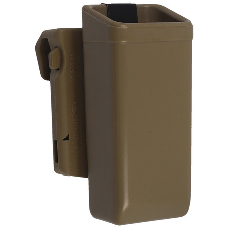 ESP Double-Stack 9 mm / .40 Magazine Pouch with UBC-01 Belt Clip, Khaki (MH-04 KH)