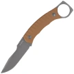 Kizer Billy Bones Knife Sand G10, Gray PVD/Stonewashed AEB-L by Maksim Epifantsev (1115A2)