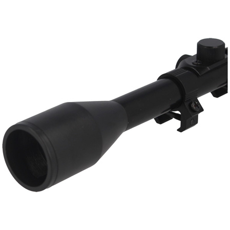 Genetic Optik 4x28 Mil-Dot rifle scope, Mount (GO-4x28-MD)