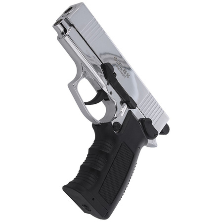 Zestaw pistolet wiatrówka Voltran Ekol ES 55 Shiny 4.5 mm, 1400 BBs, 10 kapsuł, tarcze