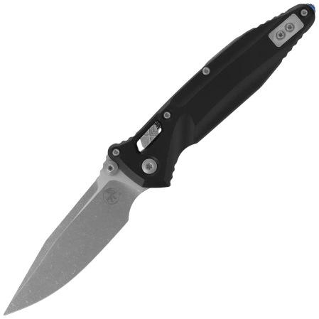 Microtech Socom Delta Ram-Lok S/E Black Aluminum, Apocalyptic M390MK by Tony Marfione (159RL-10AP)