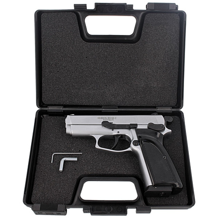 Airgun set 09: Voltran Ekol ES 66C White 4.5 mm Pistol, 1500 BBs, 10 CO₂ cartridges, 100 targets