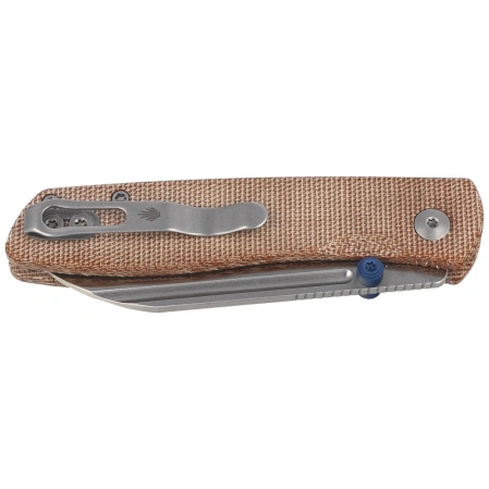 Nóż składany Kizer Renissance Brown Norplex UltreX Micarta, Satin N690 by Caleb Waldman (V3698A2)
