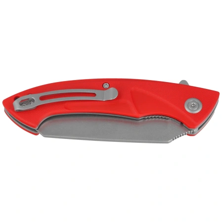 Nóż składany Kubey Anteater KU212H Red G10, Sandblasted 14C28N