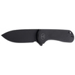 Nóż składany WE Knife Elementum Black Titanium, Black Stonewashed CPM 20CV (WE18062X-3)