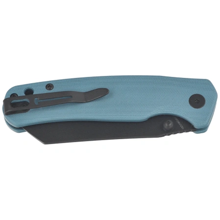 Bestechman Cicada's Wing-TL Knife Misty Blue G10, Black PVD 10Cr15CoMoV (BMK24G)