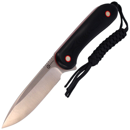 CIVIVI Elementum Black / Red G10, Satin Finish (C2104A)
