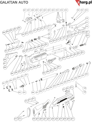 O-Ring manometru do wiatrówki Hatsan AT44, BT65, BullBoss, Galatian, Gladius, Trophy (2302)